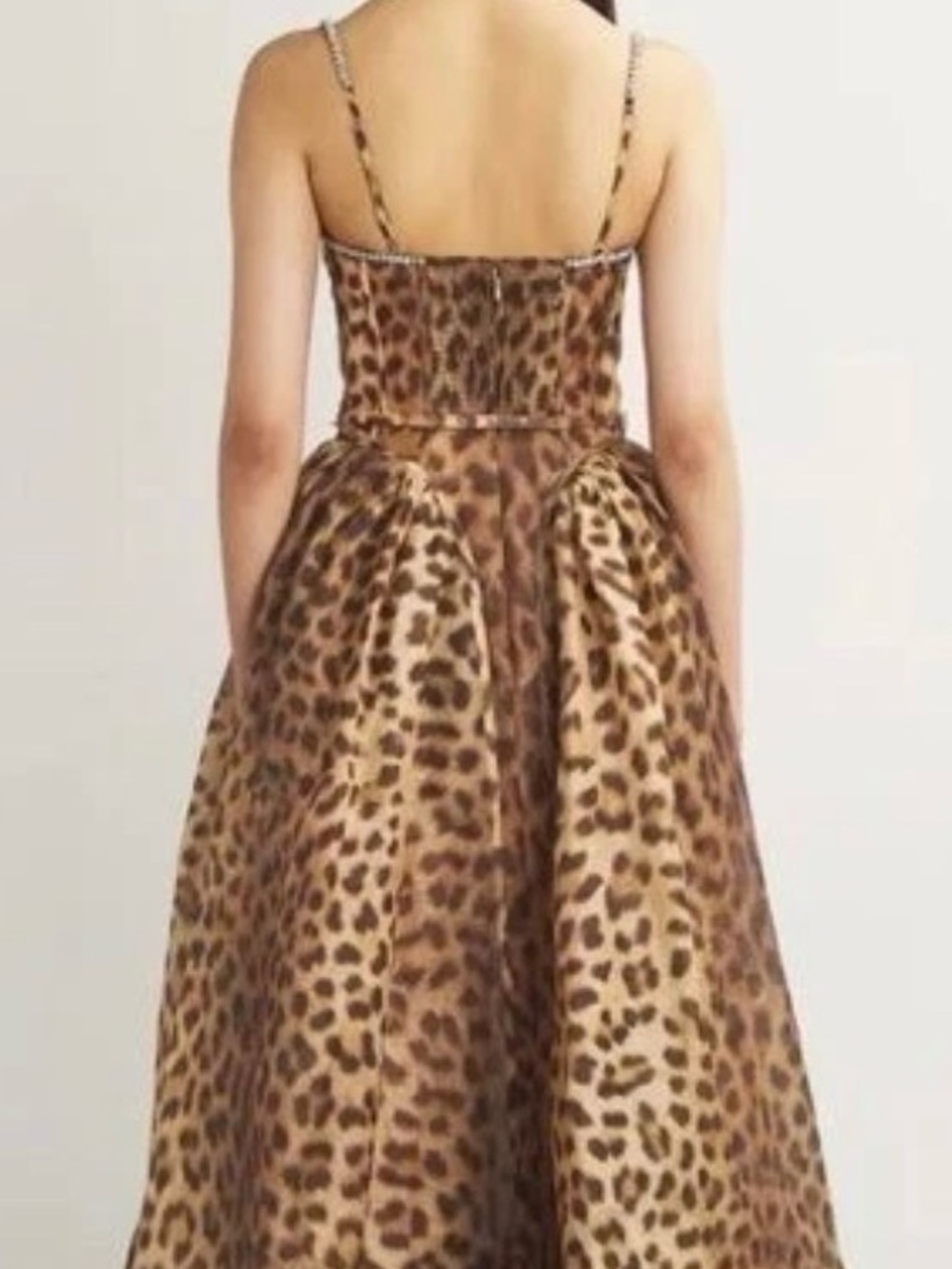 Zimmermann Size 3 Brown Leopard Print Dress - Picture 10 of 14